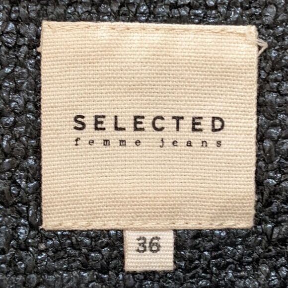 Selected Femme Jeans Women's Varsity Jacket Size 36 Style Melissa LS-Jacket-FJ - Picture 6 of 8